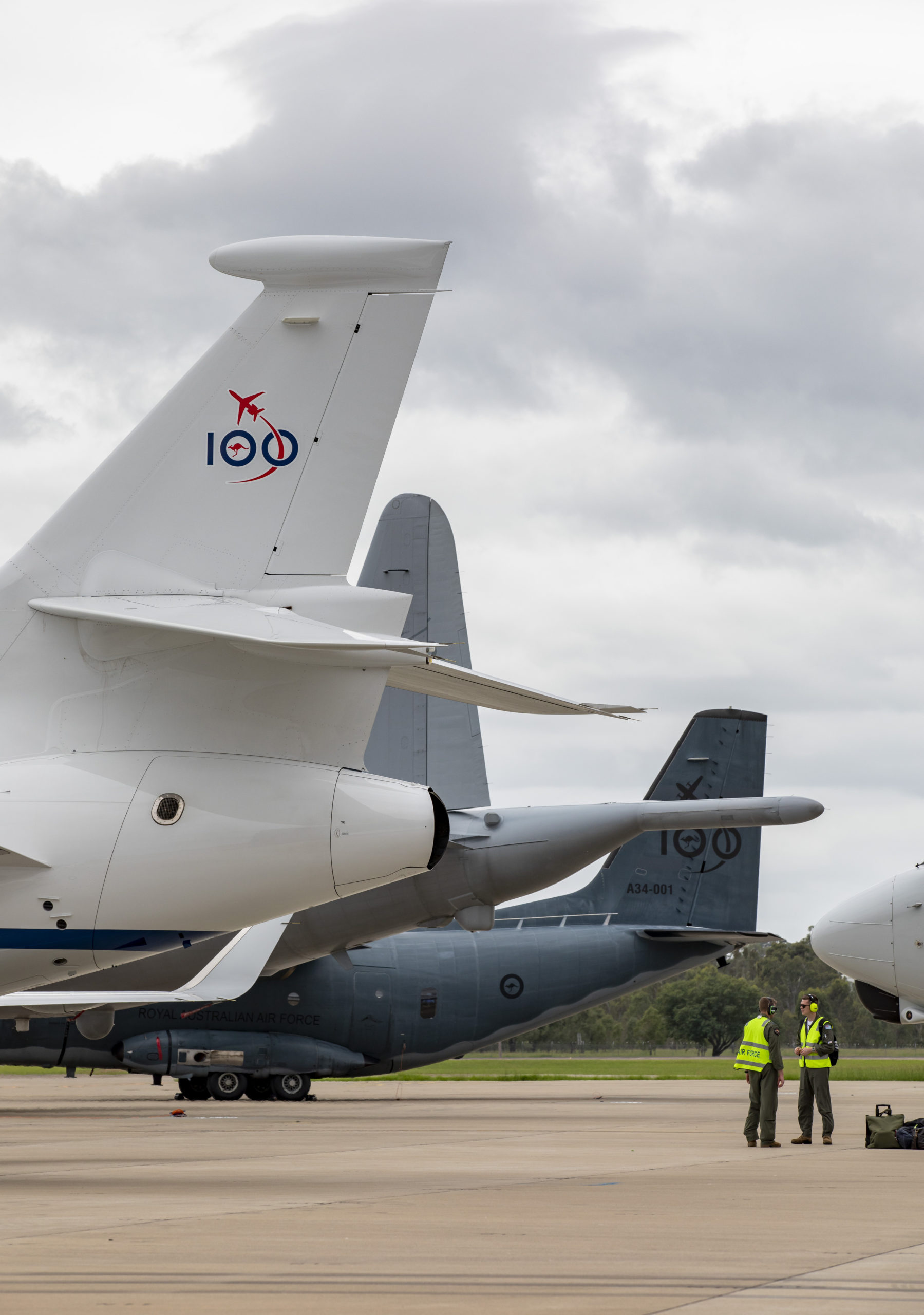 List of RAAF aircraft with commemorative 100 year tail | The Swing Wing